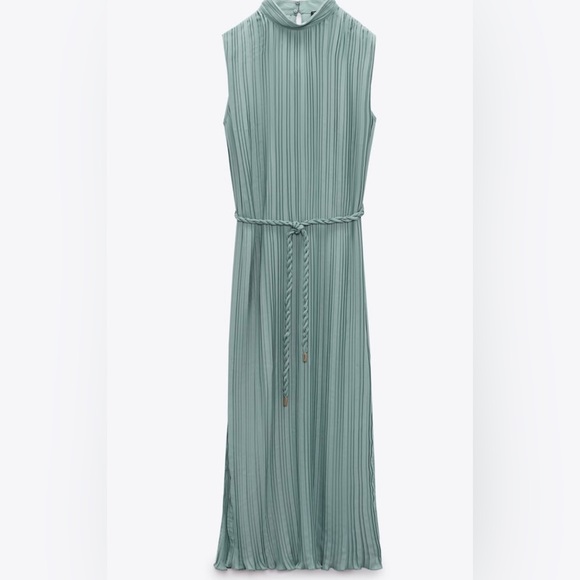 blue stripe midi dress Blue Haven Striped Midi Dress S / Denim main image 0